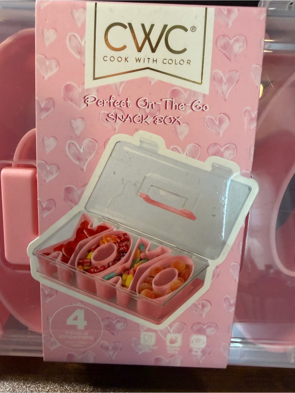 CWC Pink 'XOXO' Snack Box or Craft Set. NEW - Picture 2 of 6